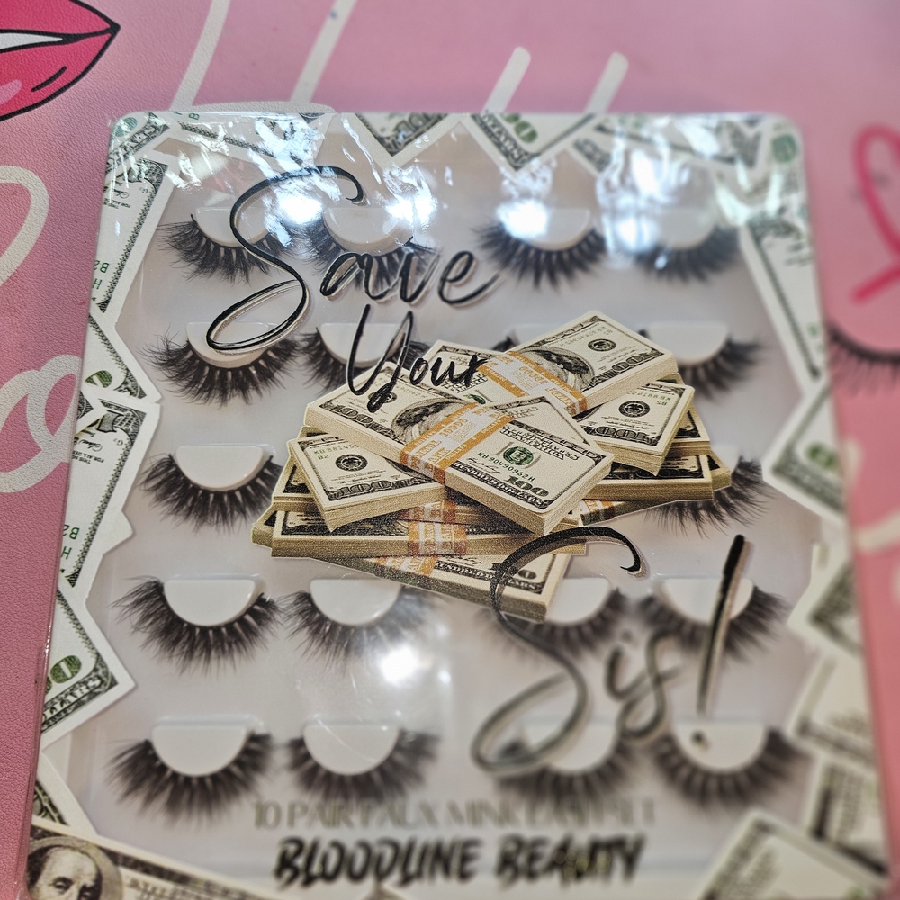 False Eyelash Set - Dramatic Black Lashes
